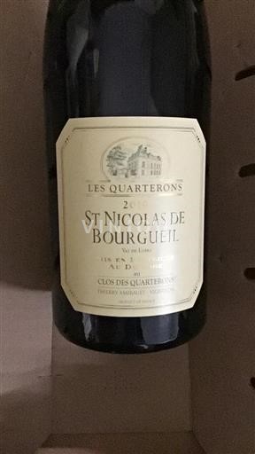 Údolí Loiry Saint-Nicolas-De-Bourgueil Clos des Quarterons Les Quarterons 2019