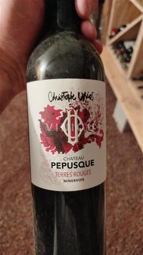 Languedoc Minervois Château Pépusque Terres Rouges Sin añada