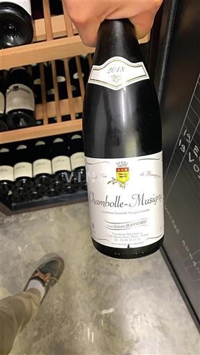 Bourgogne Chambolle-Musigny Gérard Jeanniard 2018