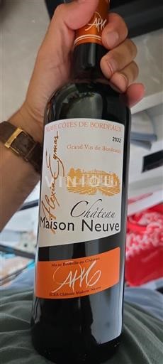 Bordeaux Blaye-Côtes-de-Bordeaux Château Maison Neuve 2022