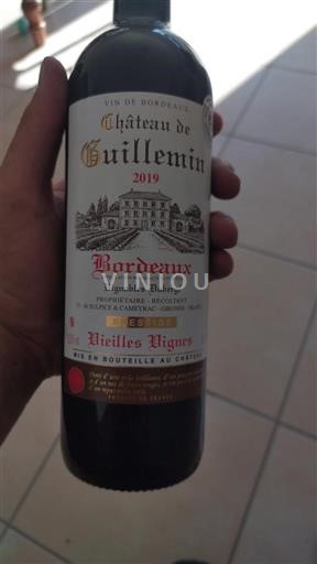 Bordeaux Château Guillemin Vieilles Vignes 2019