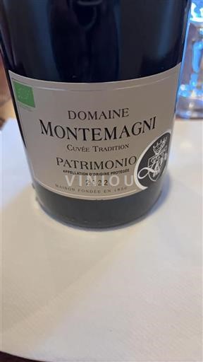 Corse Patrimonio Domaine Montemagni Tradition 2022
