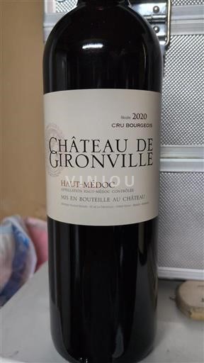 Bordeaux Haut-Médoc Cru Bourgeois Château Gironville 2020