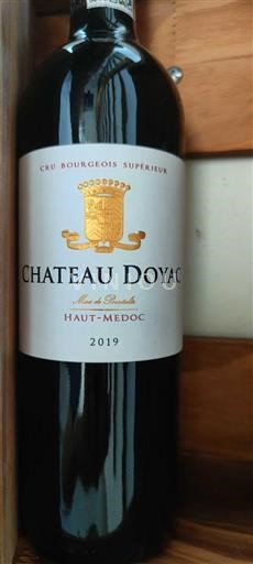 Bordeaux Haut-Médoc Cru Bourgeois Supérieur Château Doyac 2019