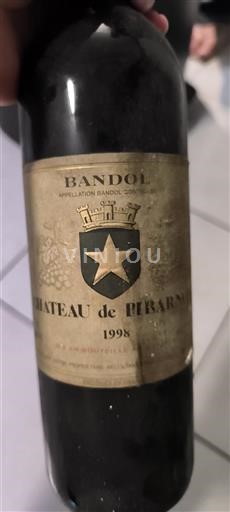 Provence Bandol Château Pibarnon 1998