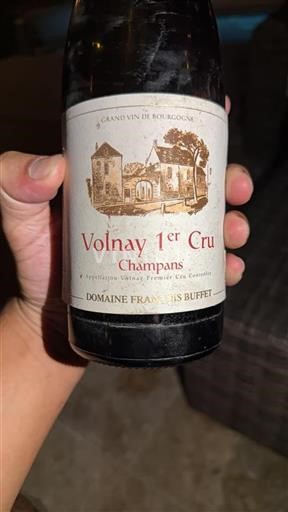 Bourgondië Volnay Premier Cru Domaine François Buffet Champans 2008