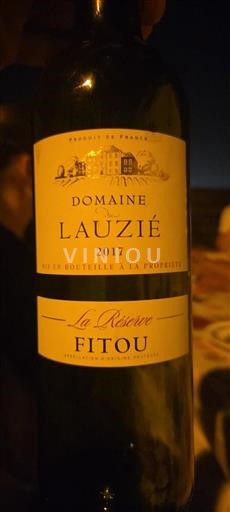 Languedoc Fitou Domaine Lauzié La Réserve 2017