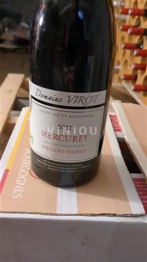 Bourgogne Mercurey Domaine Virot Vieilles Vignes 2022