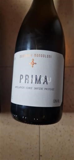 Corsica Sartène Domaine Mondoloni Prima 2024
