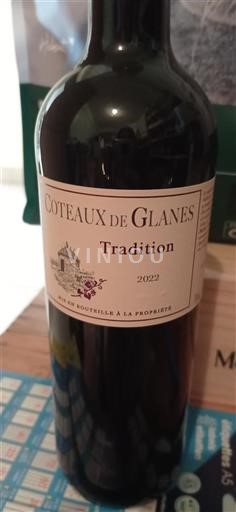 Jihozápad Nespecifikováno Coteaux de Glanes Tradition 2022