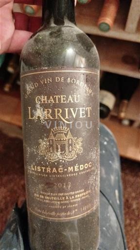 Bordeaux Listrac-Médoc Château Larrivet 2012