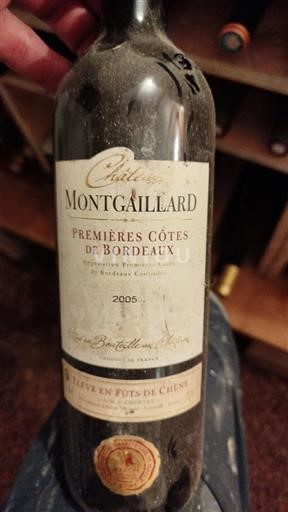 Bordeaux Premières-côtes-de-bordeaux Montgaillard 2005
