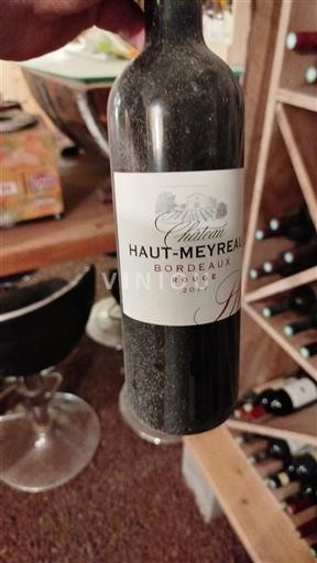 Bordeaux Château Haut-Meyreau 2017