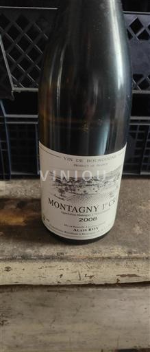 Vin Blanc sec Alain Roy 2008 France Bourgogne AOC Premier Cru