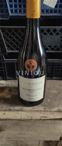 Údolí Loiry Anjou Château Bellerive Les Rhyolites 2018