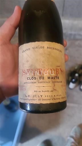 Borgogna Santenay L. Joly Père & Fils Clos de Malte 1982