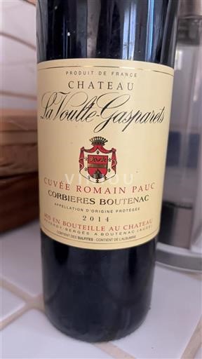 Linguadoca Corbières-Boutenac Château La Voulte-Gasparets Romain Pauc 2014