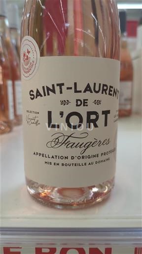 Languedoc Faugères Saint-Laurent de l'Ort Sélection Vincent et Camille 2024
