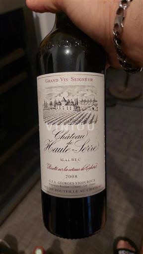 Sud-Ouest Cahors Château Haute-Serre 2008