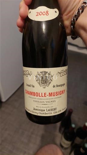 Borgogna Chambolle-Musigny Dominique Laurent Vieilles Vignes 2008