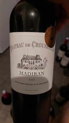 Sud-Ouest Madiran Château Crouseilles 2013
