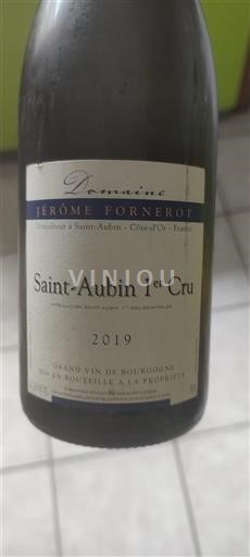 Burgundy Saint-Aubin Premier Cru Jérôme Fornerot 2019