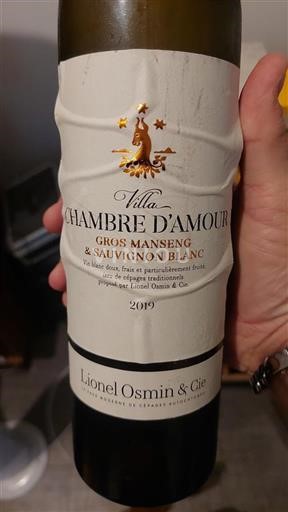 Sud-Ovest Côtes de Gascogne Lionel Osmin & Cie Villa Chambre d'Amour 2019