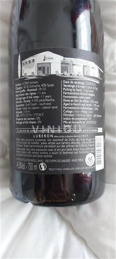 Rhône-dalen Luberon Domaine Jeanne 2021