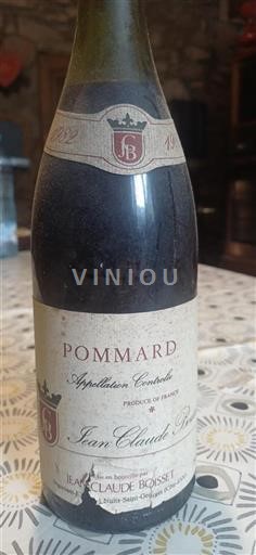 Burgundy Pommard Jean Claude Boisset 1982