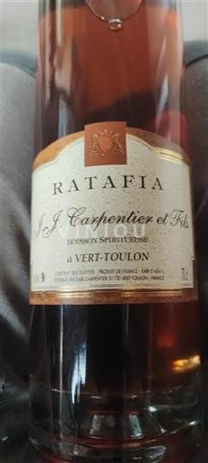 Champagne J. Carpentier et Fils Ratafia Non Millésimé