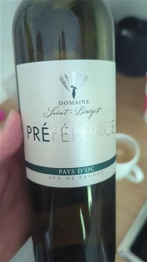 Languedoc et Roussillon Pays d'oc Domaine Saint-Bénézet Préférence 2015