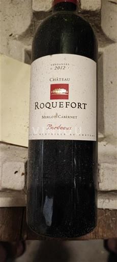 Bordeaux Château Roquefort 2012