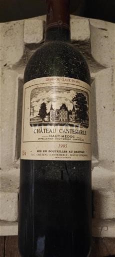 Bordéus Haut-Médoc Grand Cru Château Cantemerle 1995