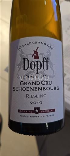 Alzacija Riesling Grand Cru Dopff 2019