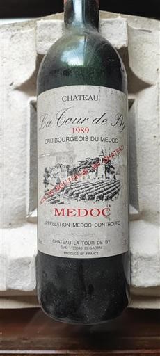 Bordeaux Médoc Château La Tour de By La Cour de By 1989