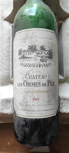 Bordeaux Saint-Estèphe Château Les Ormes de Pez 1982