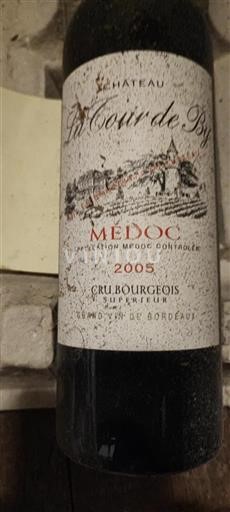 Bordeaux Médoc Cru Bourgeois Supérieur Château La Tour de By 2005