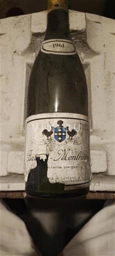 Borgogna Bâtard Montrachet Grand Cru Domaine Leflaive 1961