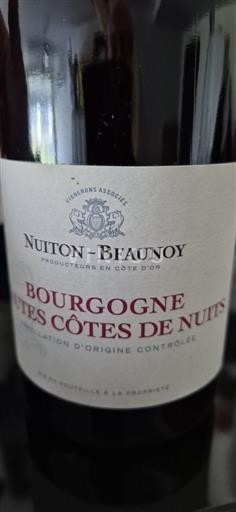 Bourgondië Niet gespecificeerd Nuiton Beaunoy 2020