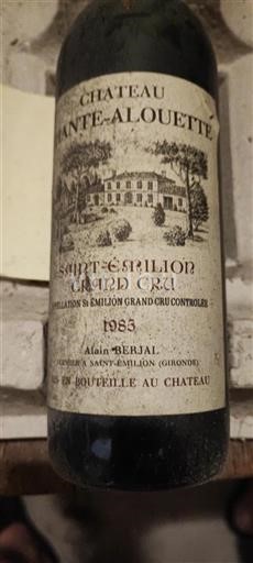 Bordeaux Saint-Émilion Grand Cru Grand Cru Château Chante-Alouette 1985