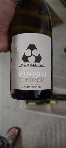 Vallée du Rhône Condrieu La Vinifacture Credit Mutuel 2023