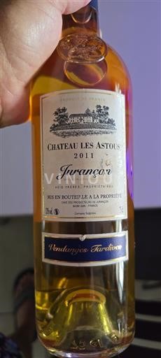 Jihozápad Jurançon Château Les Astous Vendanges Tardives 2011