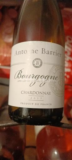 Bourgogne Antoine Barrier 2015