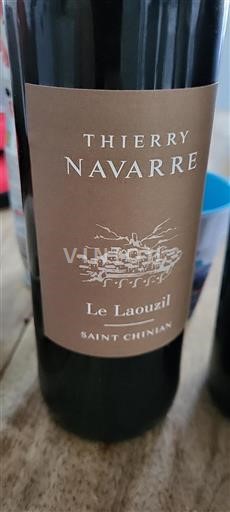Languedoc Saint-Chinian Thierry Navarre Le Laouzil 2023