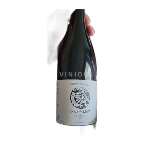 Vin Rouge sec Colombier Ferma fontassa 2023 France Vallée du Rhône Vin de France nature