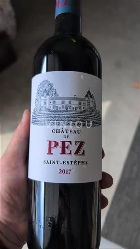 Bordeaux Saint-Estèphe Château Pez 2017