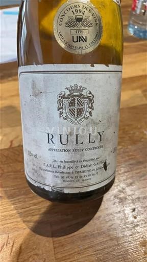 Burgundy Rully EARL Philippe et Didier Gaugry 1992