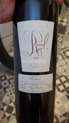 Languedoc Corbières Domaine Roquelongue Raoul 2014