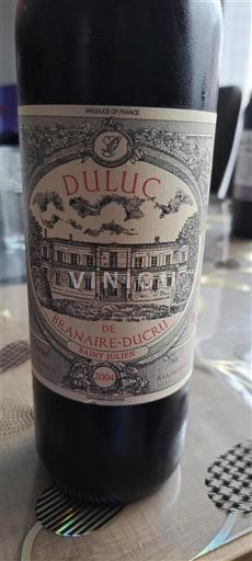 Bordeaux Saint-Julien Branaire-Ducru Duluc 2004