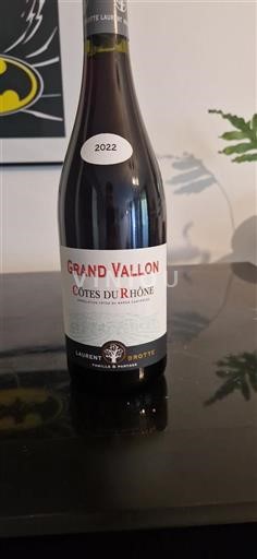 Vale do Ródano Côtes-do-Ródano Laurent Brotte Grand Vallon 2022